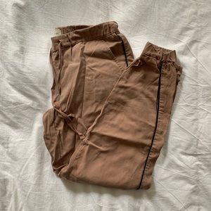 Lou & Grey Mauve Lyocell Joggers XS